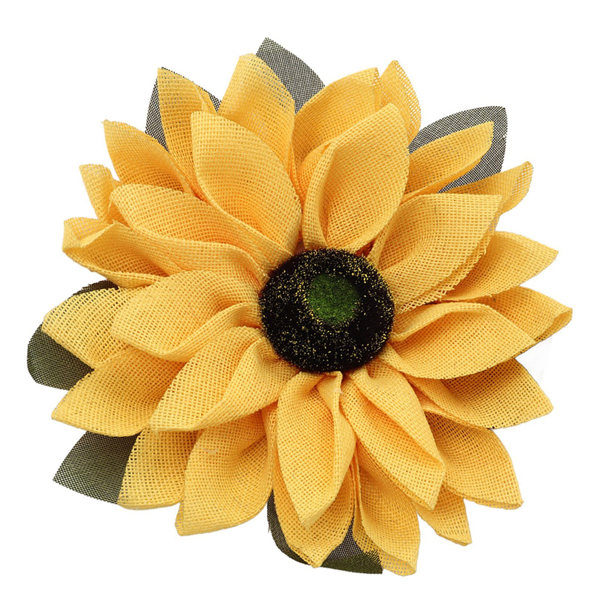 Sunflower Wreath for Front Door Round Artificial Yellow Sunflower Wreath for Front Door Window Party Home Decor 15.7in