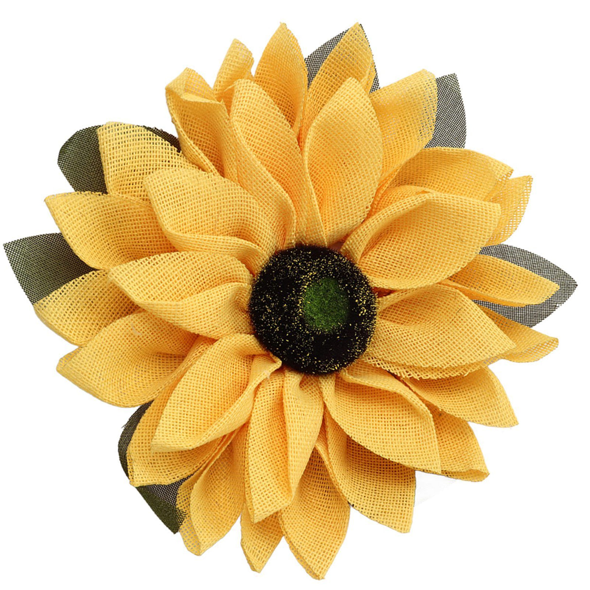 Sunflower Wreath for Front Door Round Artificial Yellow Sunflower Wreath for Front Door Window Party Home Decor 15.7in