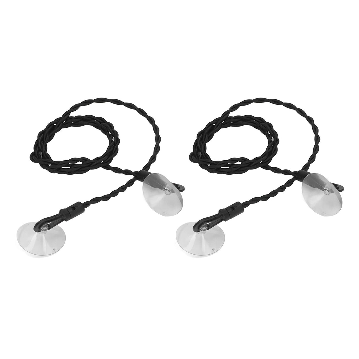 2Pcs Travel Clothesline Portable Retractable Punch Free with Sunction Cups Camping Accessories