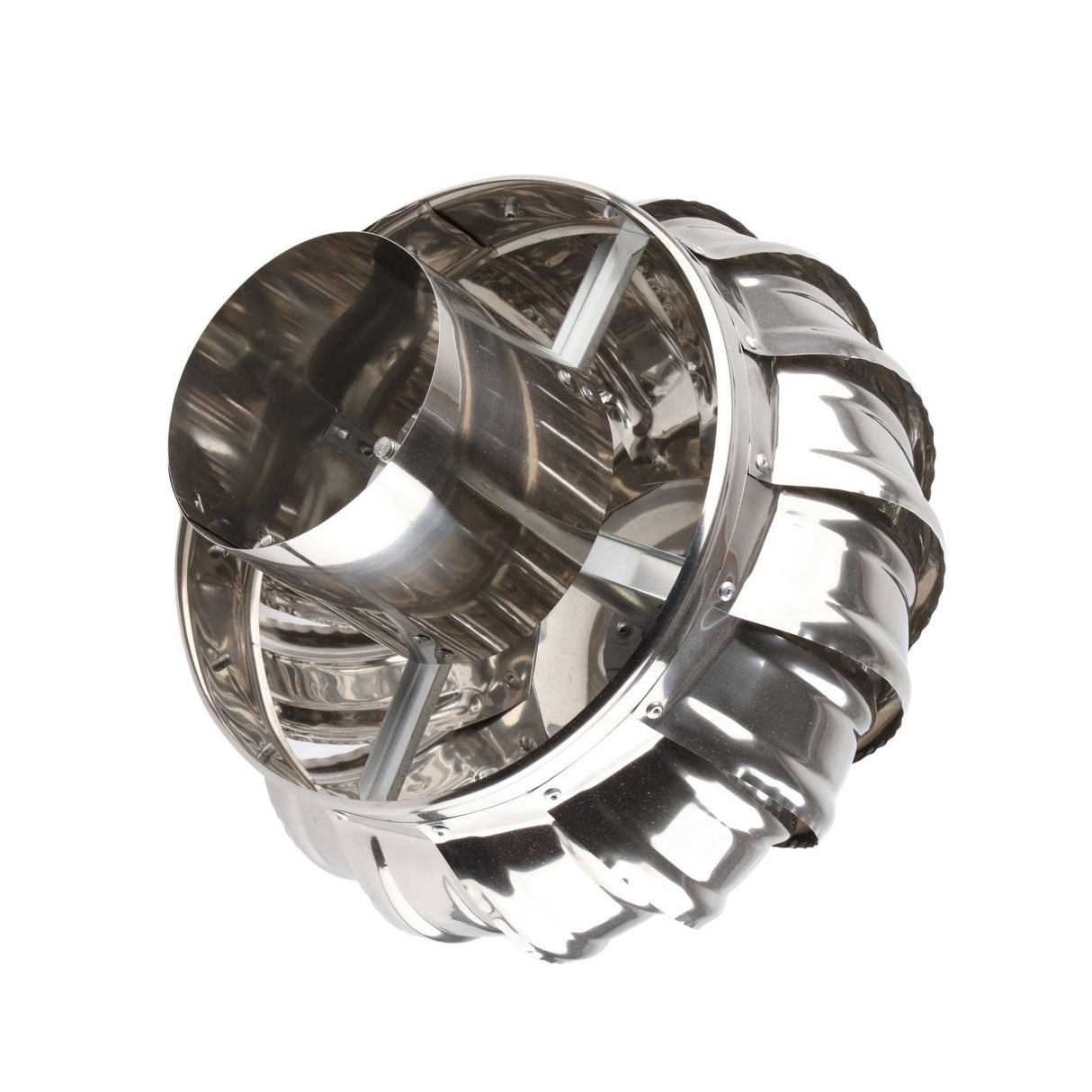 Roof Ventilator Automatic Silent Stainless Steel Pipefit Roof Ventilating Fan Wind Turbines Air Vent Attic Ventilator