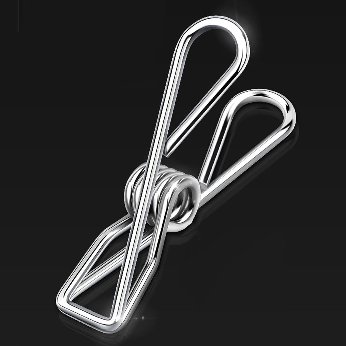 Stainless Steel Sock Drying Rack for Towels Cloth Diapers Bras Baby Clothes Underwear Hat Gloves 3 Layer 30 Clip