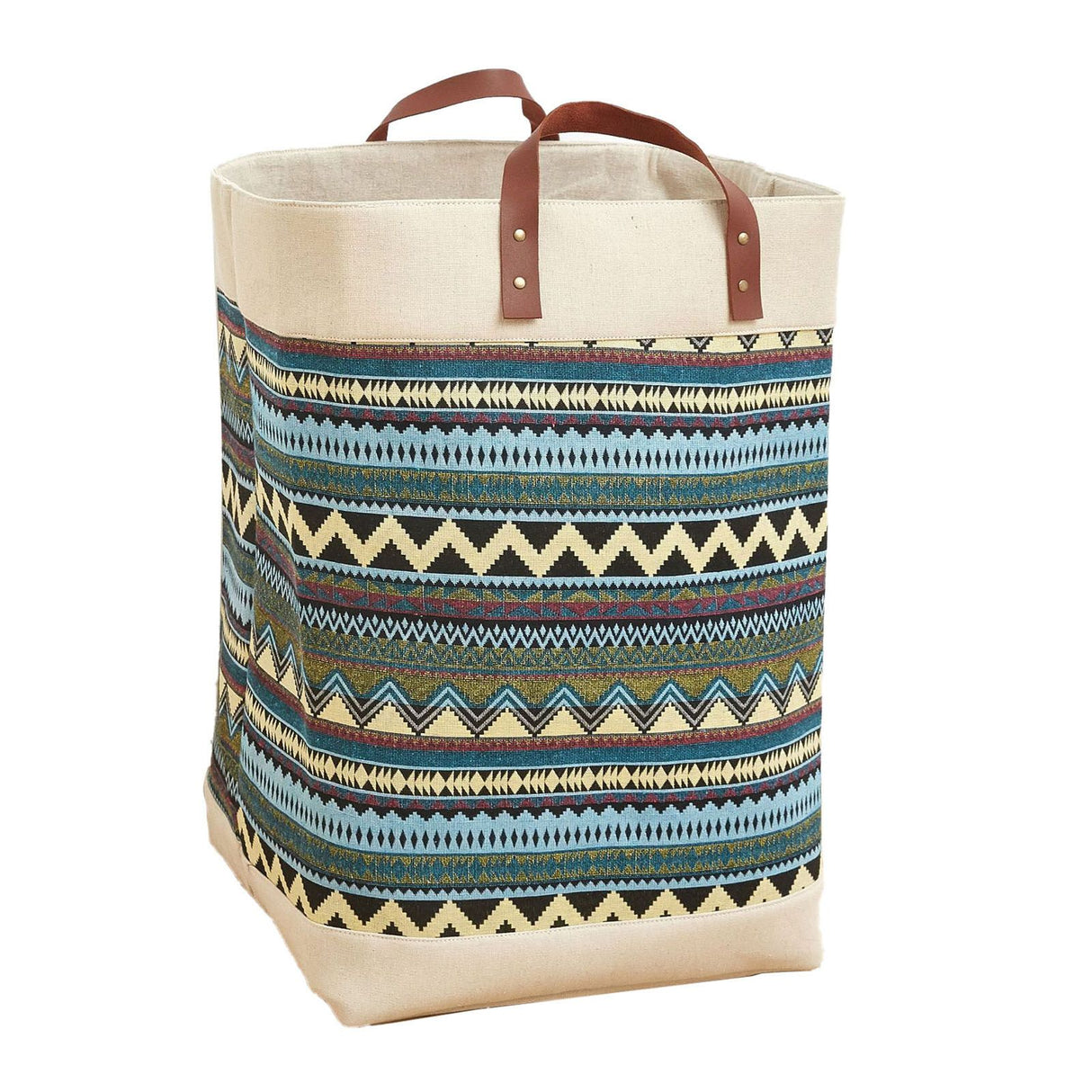 Laundry Basket Grocery Bag Jute Large Capacity Dirty Clothes Storage Basket Bucket for Home Colorful