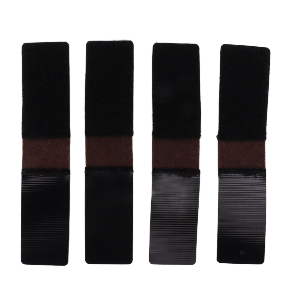 Arched Felt Furniture Pads with Hook Loop Fasteners Sled Base Floor Saver Arched Chair Felt Footpad Mats