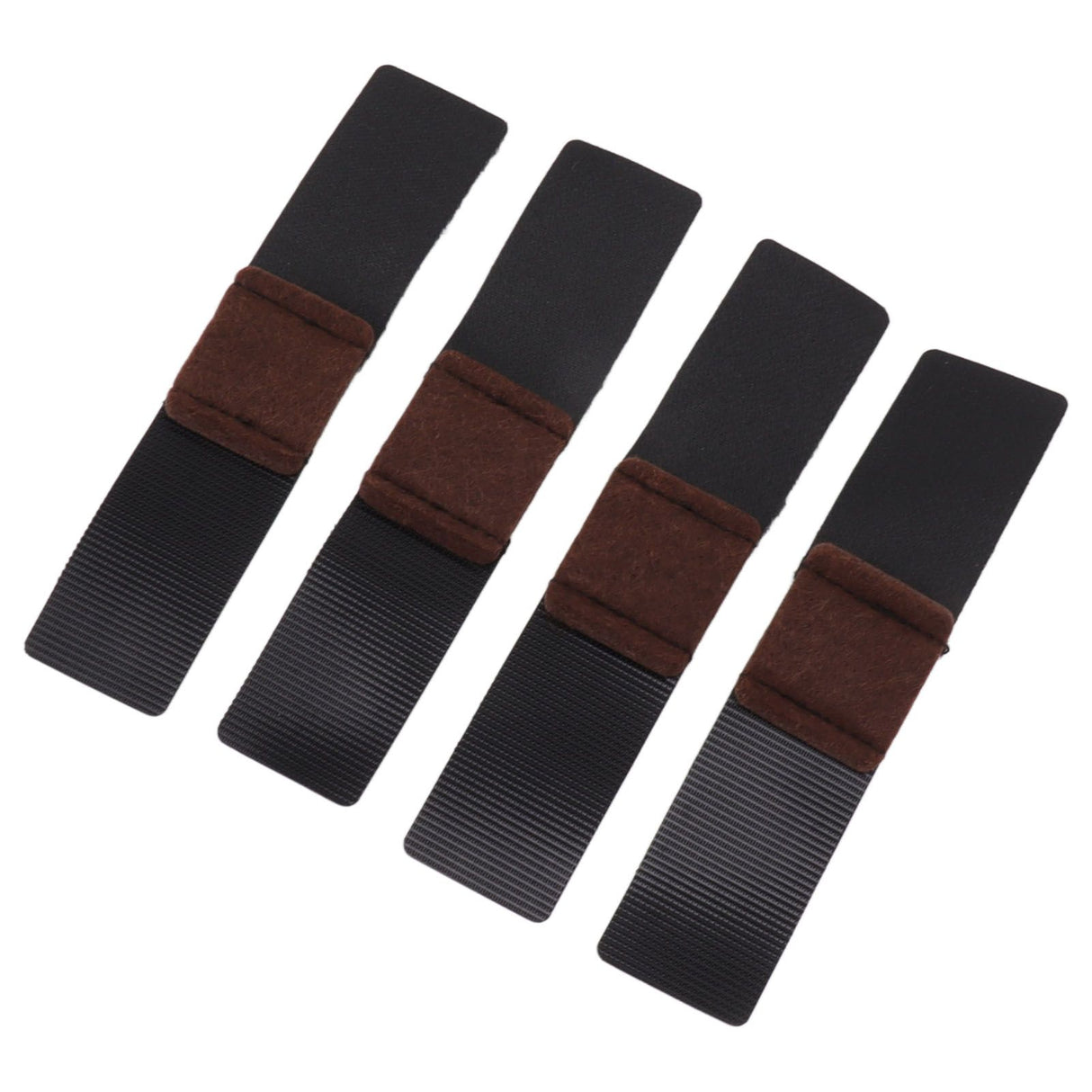 Arched Felt Furniture Pads with Hook Loop Fasteners Sled Base Floor Saver Arched Chair Felt Footpad Mats