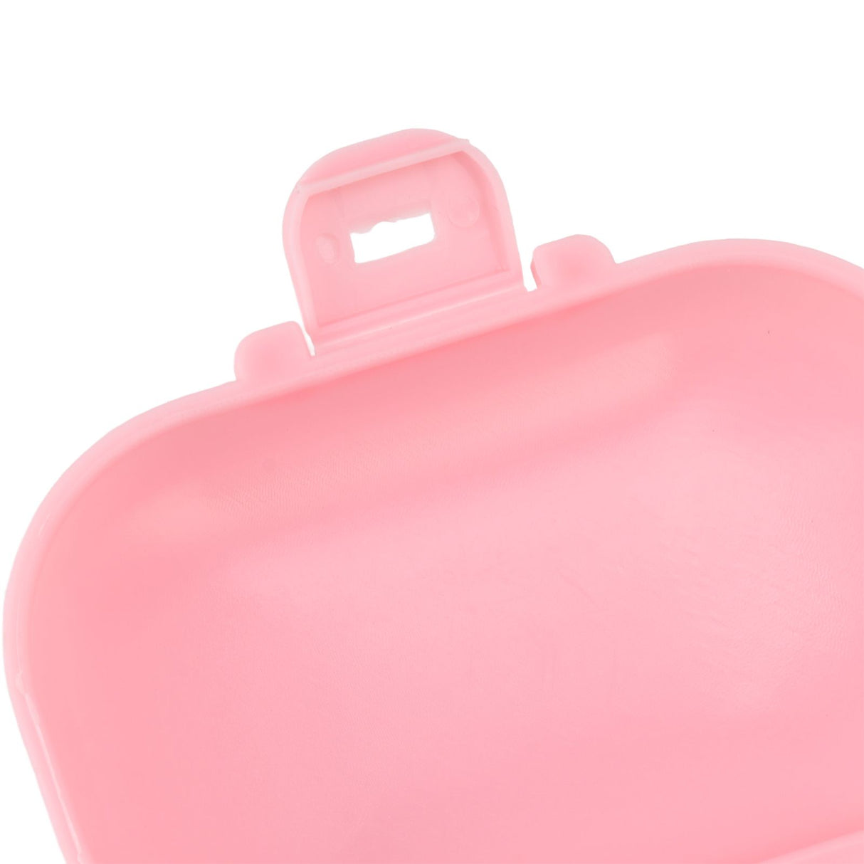 7PCS Medicine Case Portable Detachable Safe Mini 4 Compartments Medicine Organizer for Outdoor Travel Pink