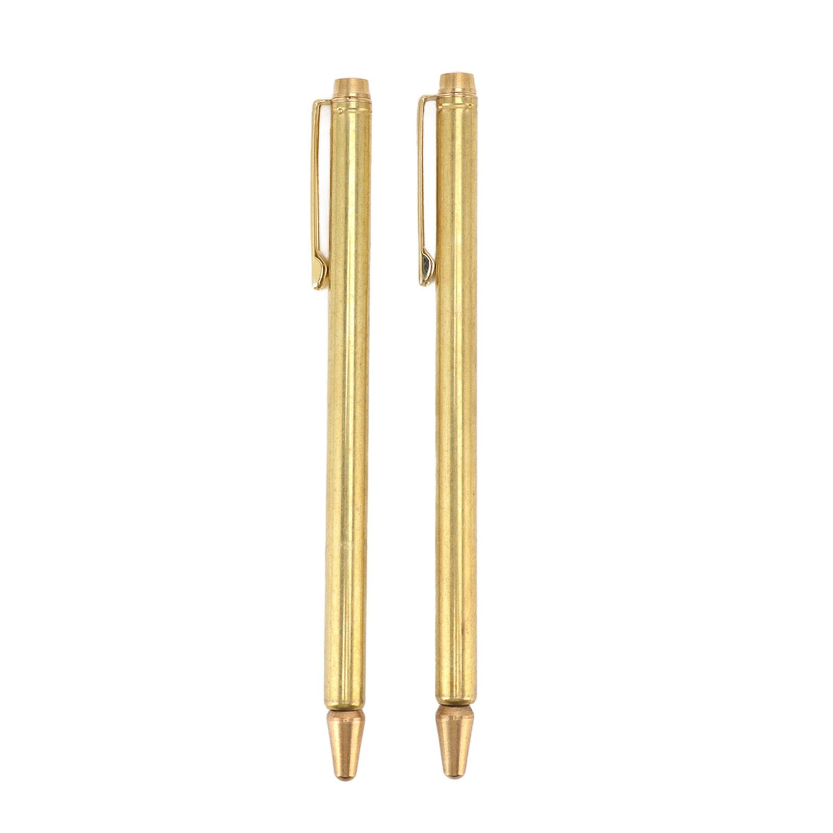 2Pcs Stainless Steel Pickup Pen Telescopic Extendable Hand Pointer with Pocket Clip