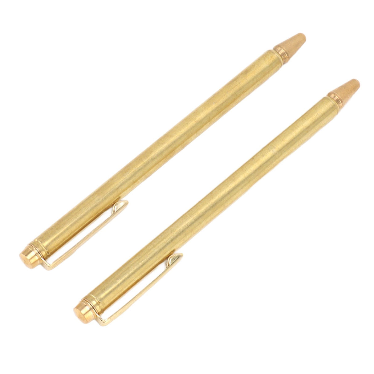 2Pcs Stainless Steel Pickup Pen Telescopic Extendable Hand Pointer with Pocket Clip