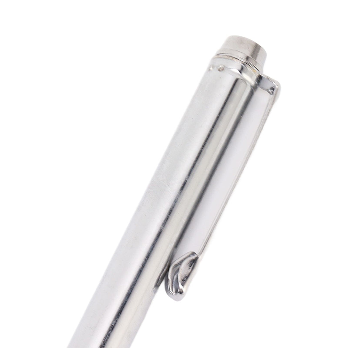 2PCS Telescopic Test Rod with Pen Clip Stainless Steel Detection Stick for Picking Metal Parts
