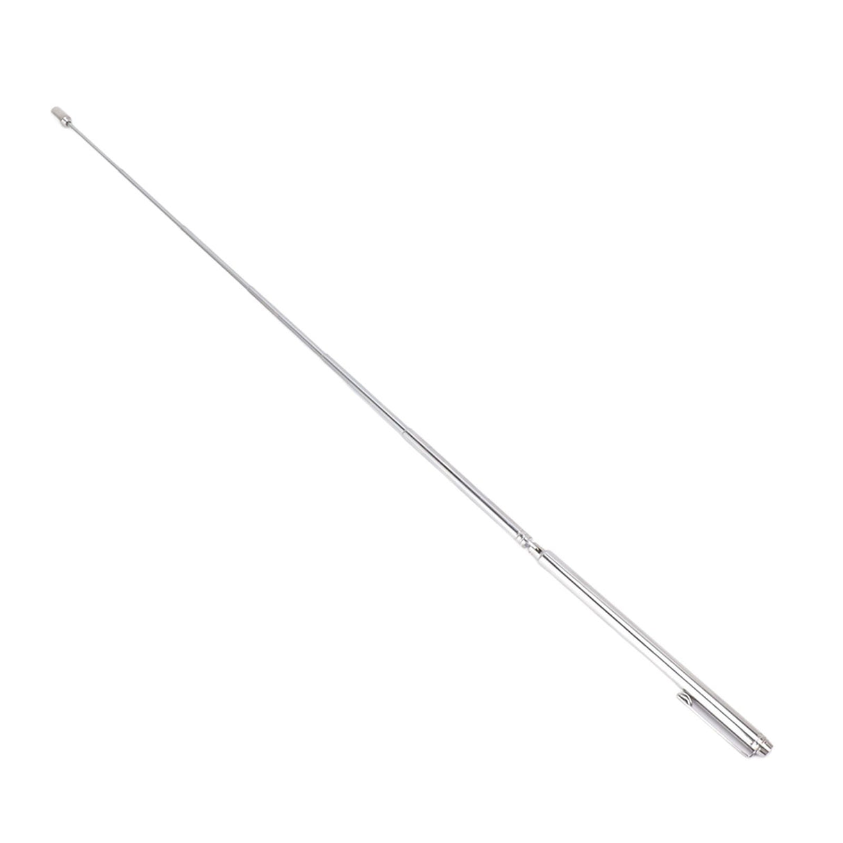 2PCS Telescopic Test Rod with Pen Clip Stainless Steel Detection Stick for Picking Metal Parts