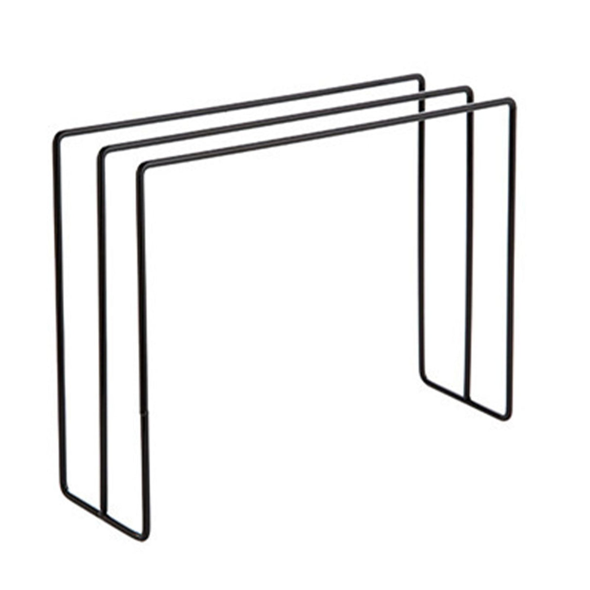 Kitchen Countertop Dishcloth Drying Rack Iron Dishcloth Towel Holder Free Standing Dish Rag Storage Hanger Black