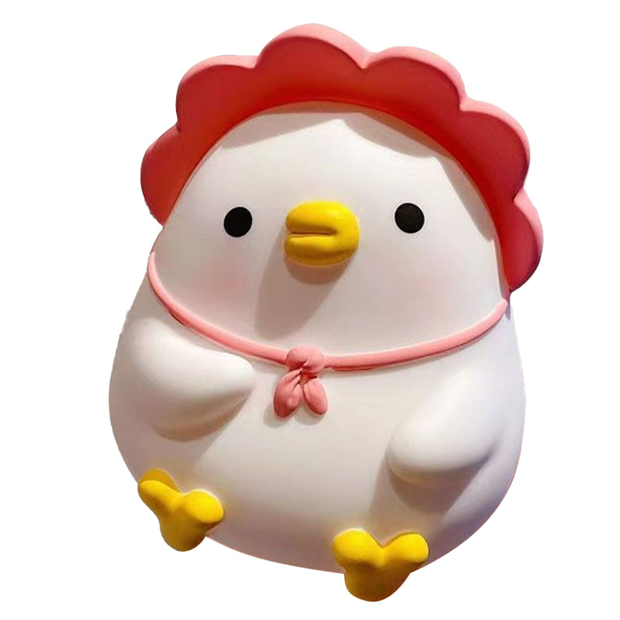 Kids Piggy Bank Cute Cartoon Money Coin Bank Anti Fall Vinyl Resin Money Bank for Boys Girls Pink Duck