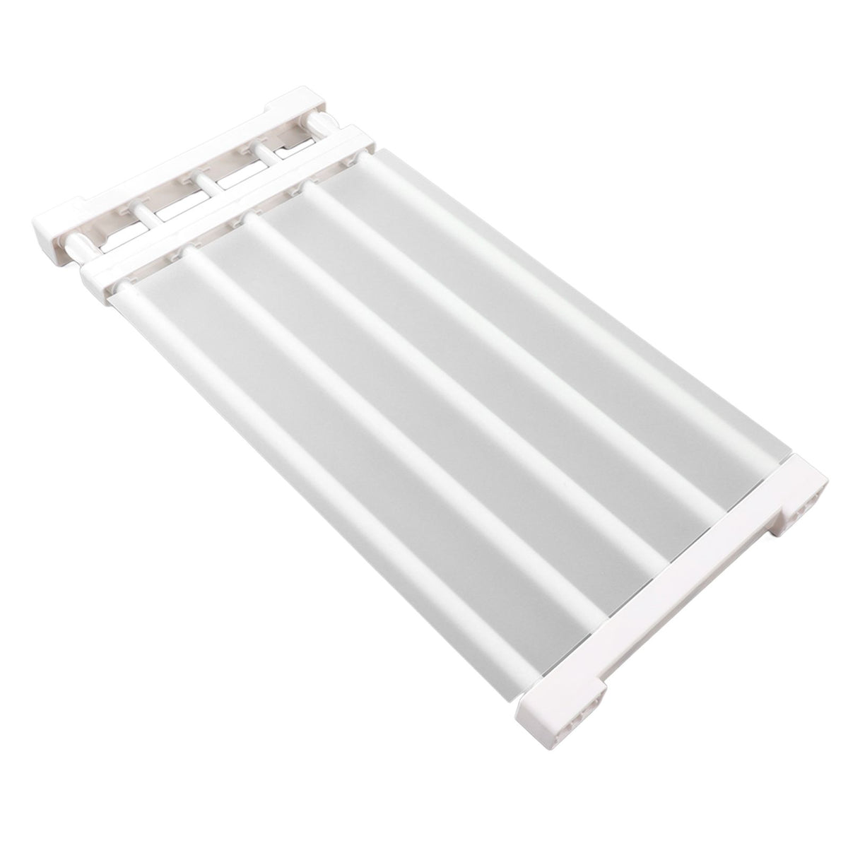 Closet Tension Shelf Expandable Nail Free Cabinet Divider Storage Rack for Wardrobe Cupboard 50‑80cm / 19.7‑31.5in Length