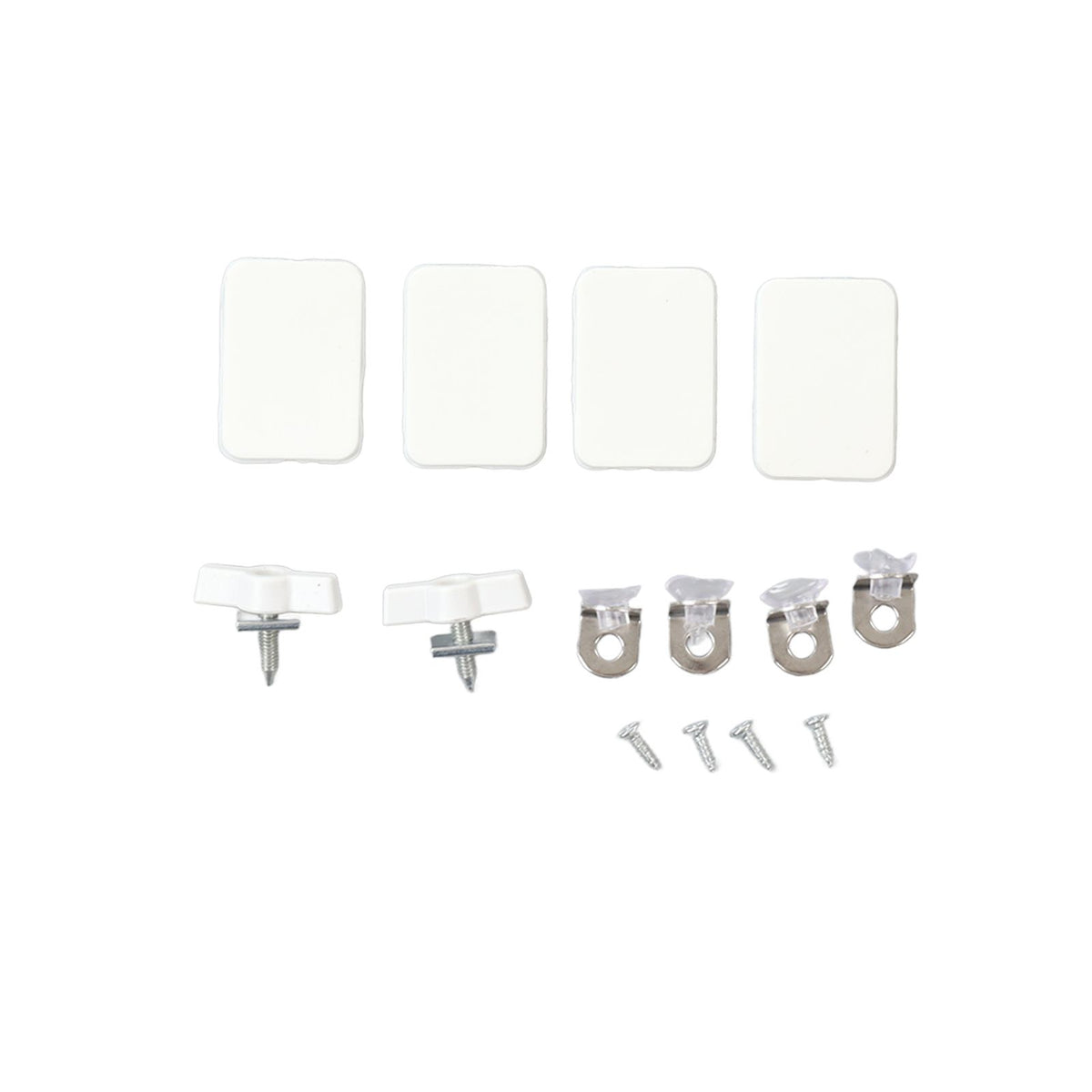 Closet Tension Shelf Expandable Nail Free Cabinet Divider Storage Rack for Wardrobe Cupboard 50‑80cm / 19.7‑31.5in Length