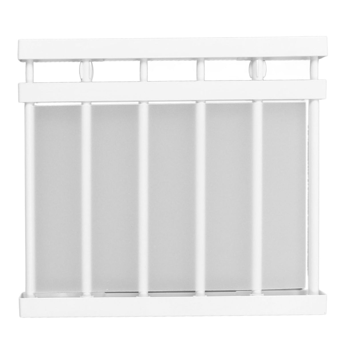 Tension Rod Shelf Adjustable Length Space Saving Nail Free Expandable Closet Shelf for Cabinet Wardrobe 16.5in Width 30‑40cm / 11.8‑15.7in Length