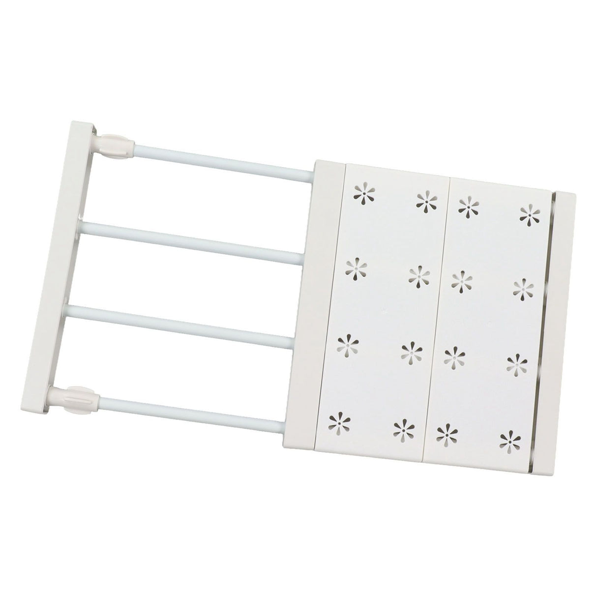 Wardrobe Partition Board Storage Extendable Rod Space Saving Layered Partition Board for Cabinet 11.8‑15.7in