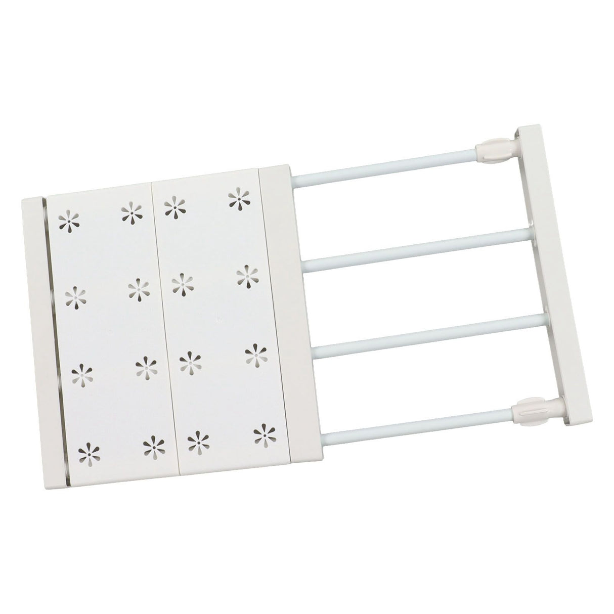 Wardrobe Partition Board Storage Extendable Rod Space Saving Layered Partition Board for Cabinet 11.8‑15.7in