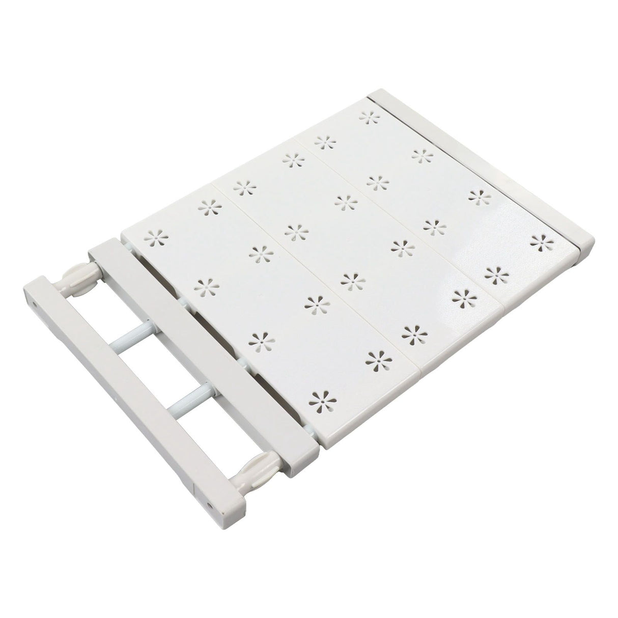 Wardrobe Partition Board Storage Extendable Rod Space Saving Layered Partition Board for Cabinet 15-23.6in