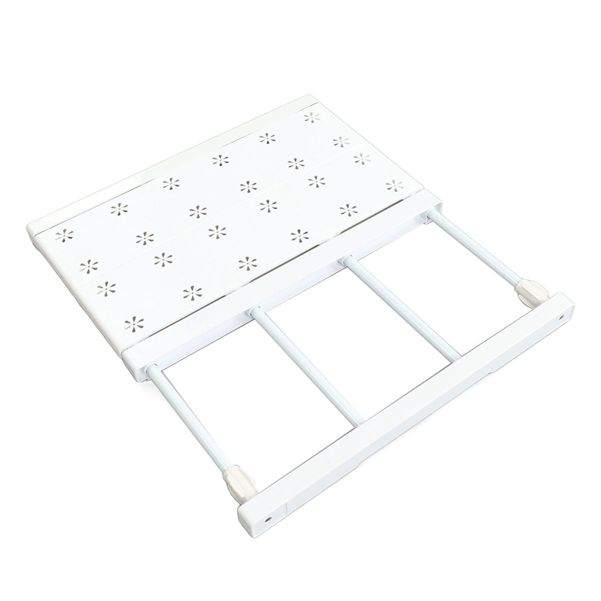 Tension Shelf Adjustable Space Saving Expandable Closet Organizer Dividers for Shoe Cabinet Closet Length 30‑40cm/11.8‑15.7in