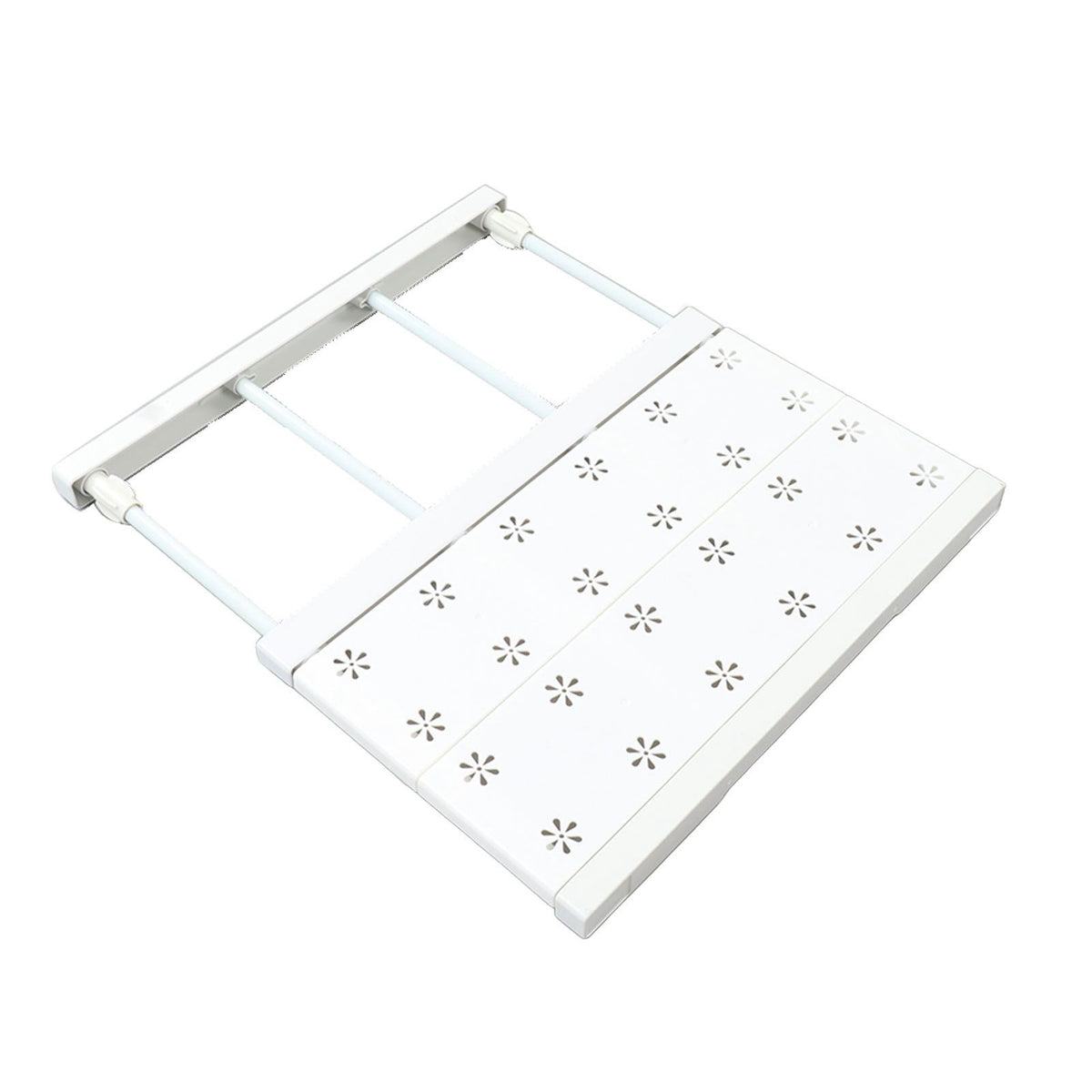 Tension Shelf Adjustable Space Saving Expandable Closet Organizer Dividers for Shoe Cabinet Closet Length 30‑40cm/11.8‑15.7in