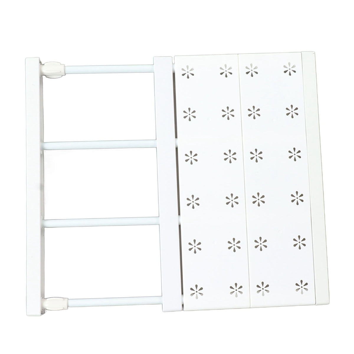 Tension Shelf Adjustable Space Saving Expandable Closet Organizer Dividers for Shoe Cabinet Closet Length 30‑40cm/11.8‑15.7in