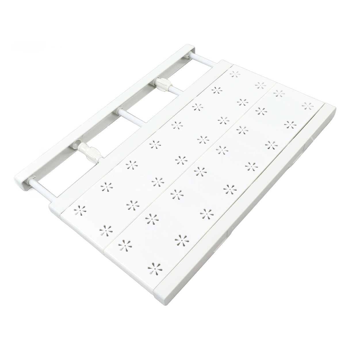 Expandable Closet Shelf Space Saving Punch Free Strong Bearing Capacity Wardrobe Clothes Dividers for Home 30‑40cm/11.8‑15.7in