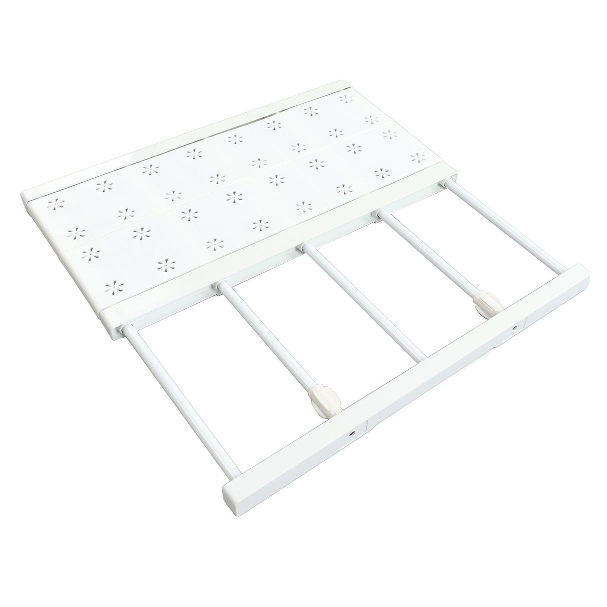 Expandable Closet Shelf Space Saving Punch Free Strong Bearing Capacity Wardrobe Clothes Dividers for Home 30‑40cm/11.8‑15.7in
