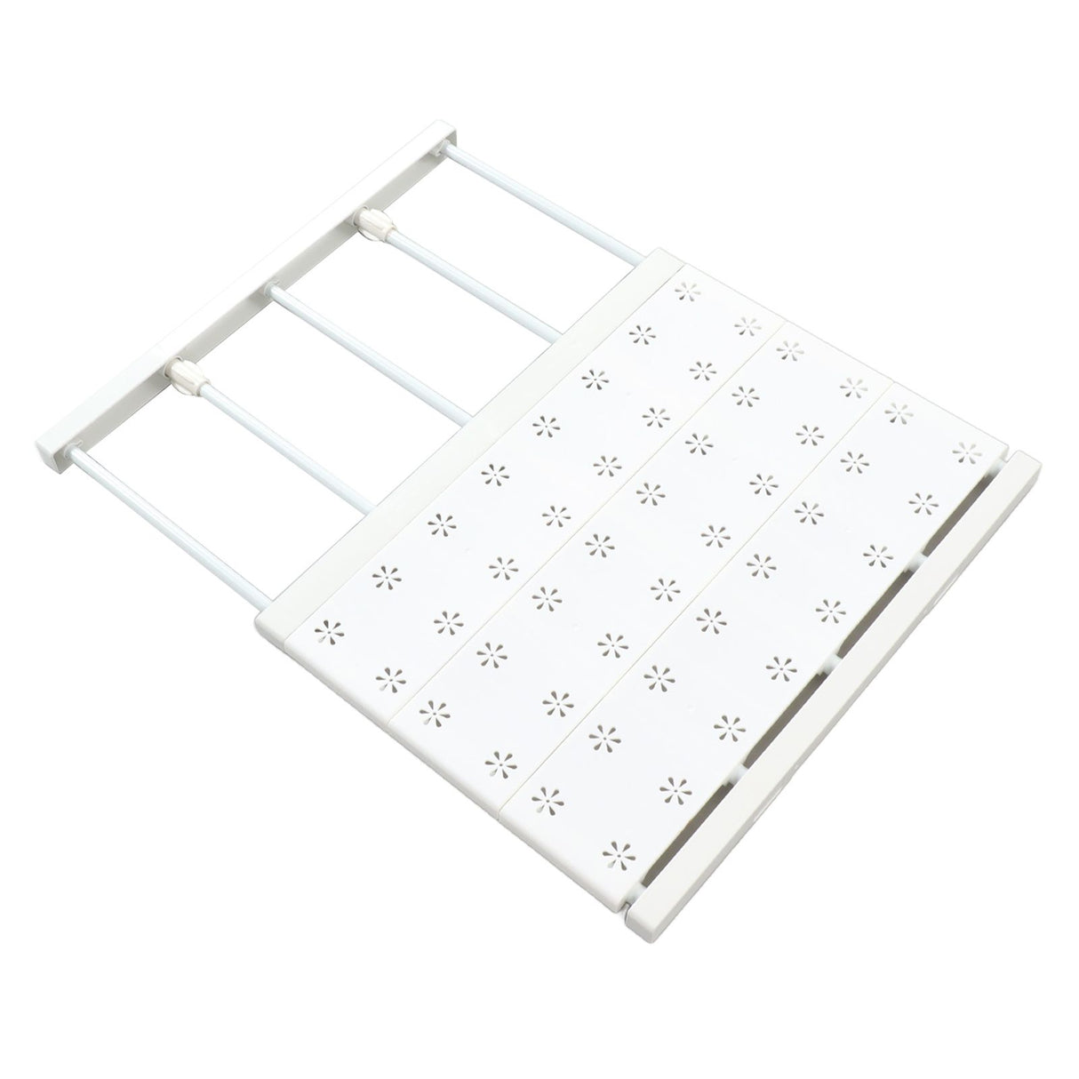 Expandable Closet Shelf Space Saving Punch Free Strong Bearing Capacity Wardrobe Clothes Dividers for Home 38-60cm/15.0-23.6in