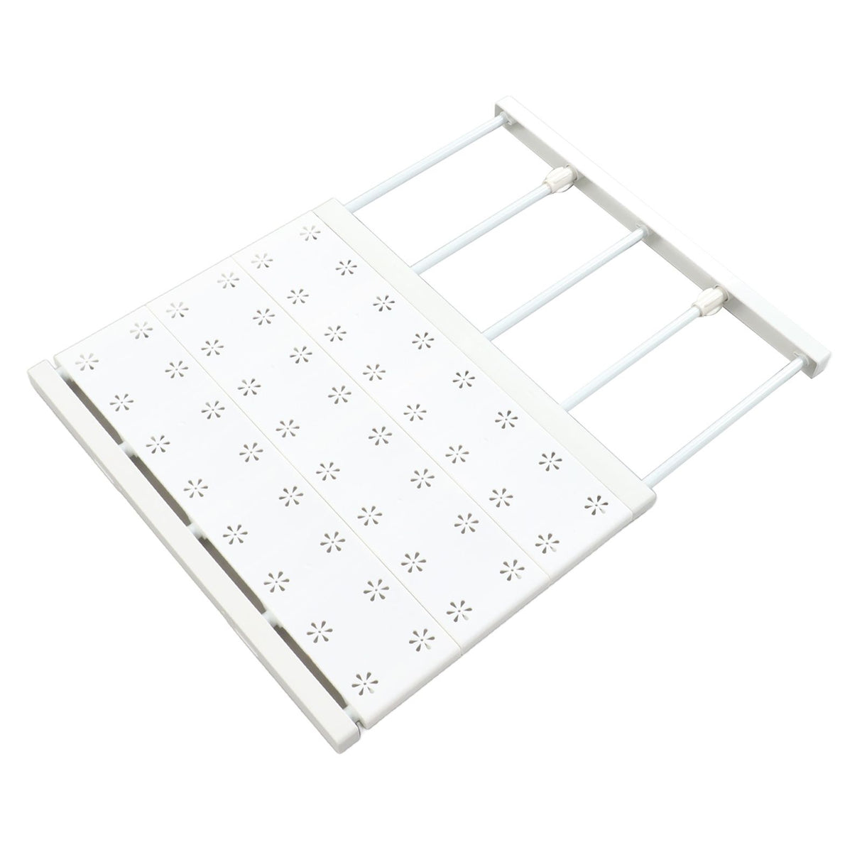 Expandable Closet Shelf Space Saving Punch Free Strong Bearing Capacity Wardrobe Clothes Dividers for Home 38-60cm/15.0-23.6in