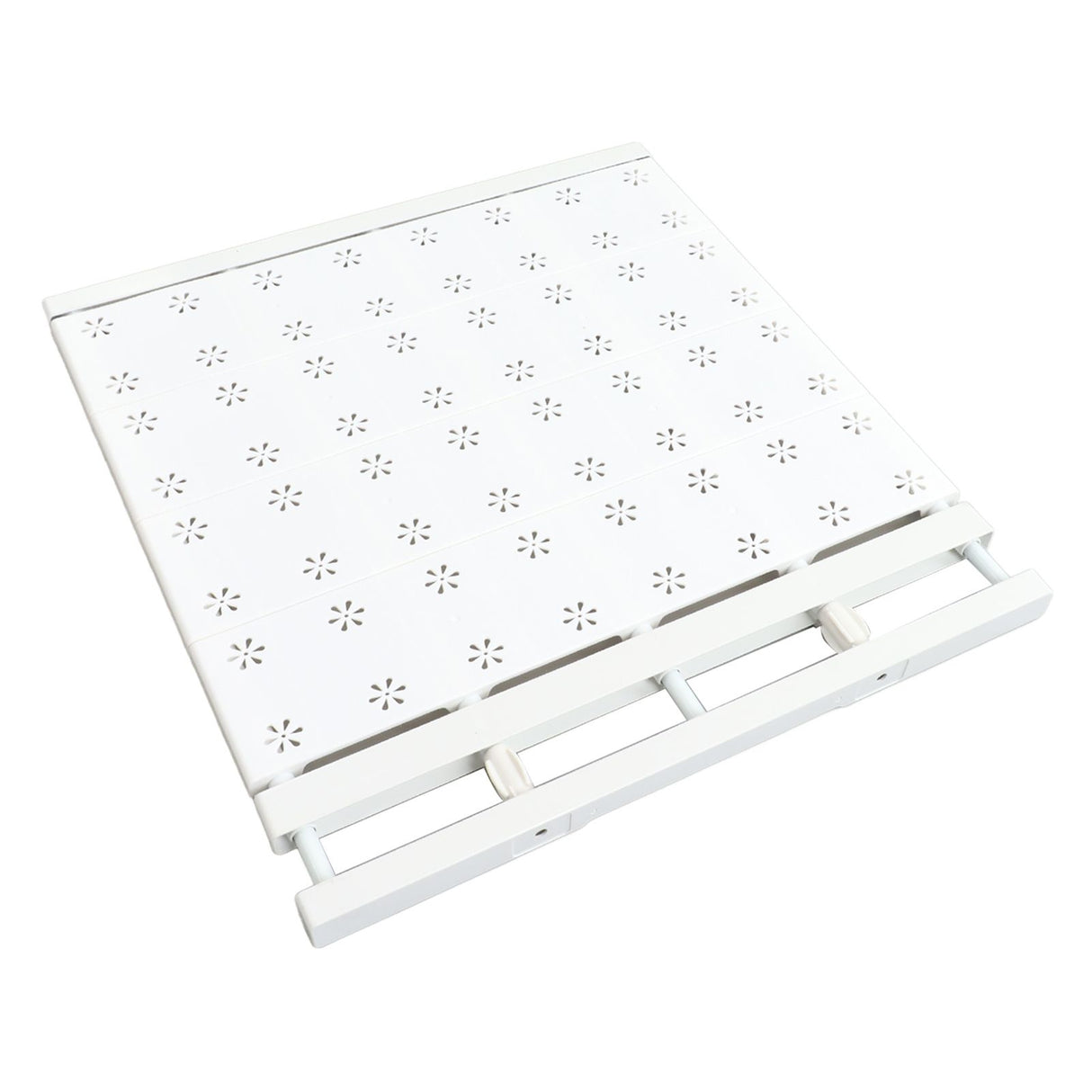 Expandable Closet Shelf Space Saving Punch Free Strong Bearing Capacity Wardrobe Clothes Dividers for Home 48‑80cm/18.9‑31.5in