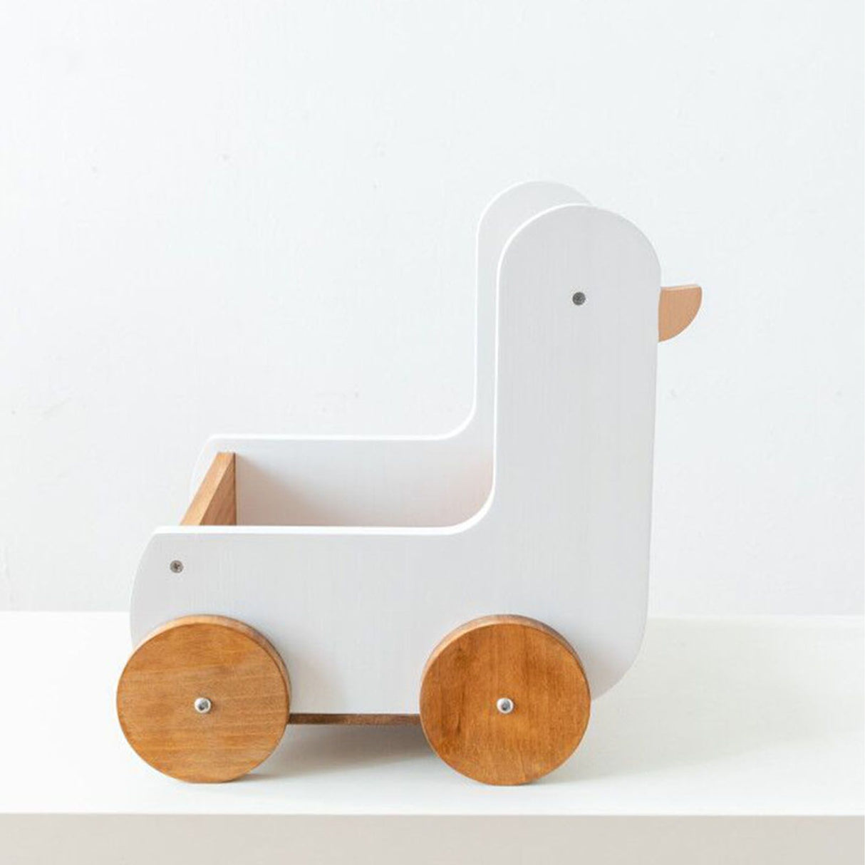 Wood Desk Organizer Cute Cartoon Desktop Handbook Stickers Organizer for Study Children's Room Office Dormitory Duck
