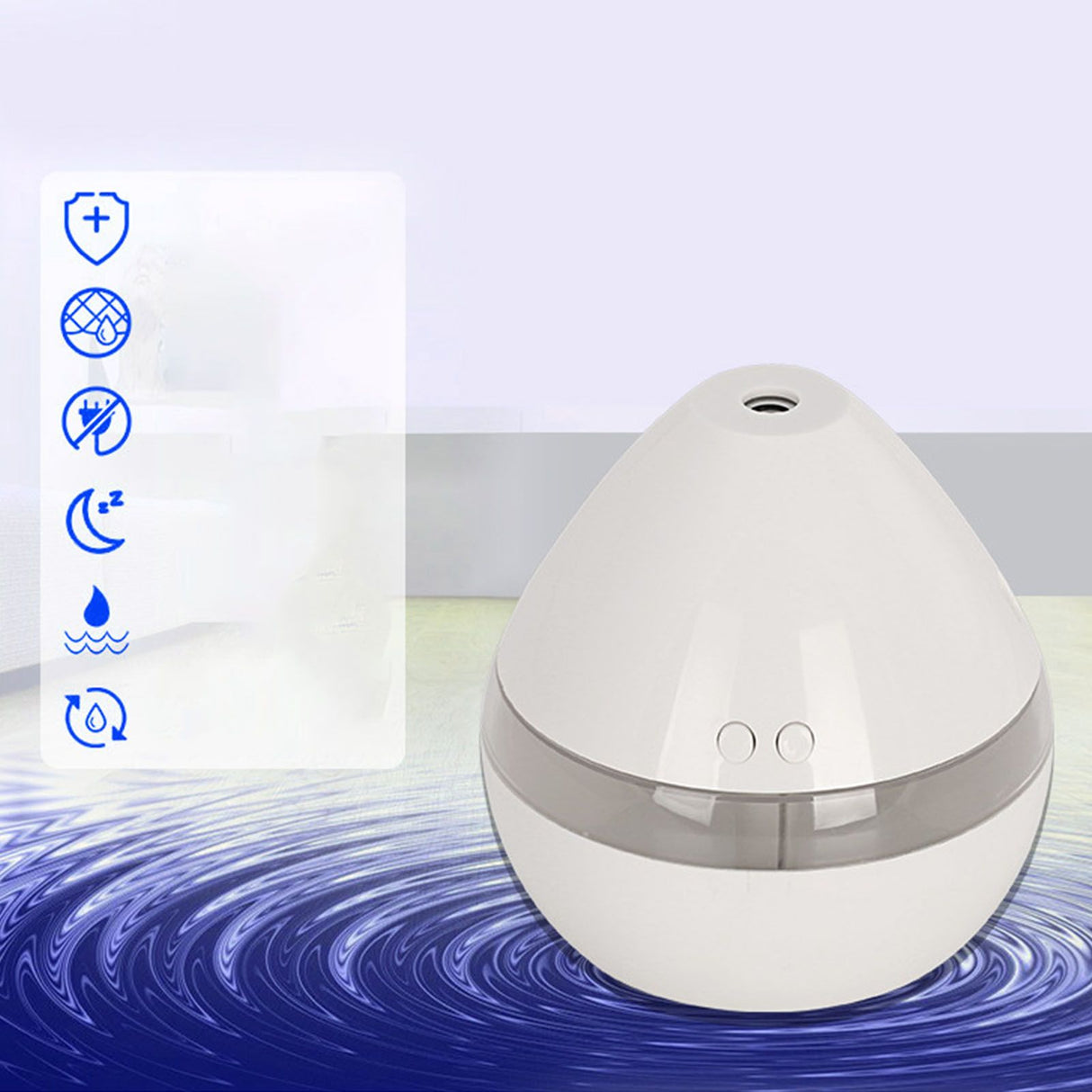 Humidifier Aroma Diffuser USB Auto Shutdown Low Noise Home Decoration for Room Office