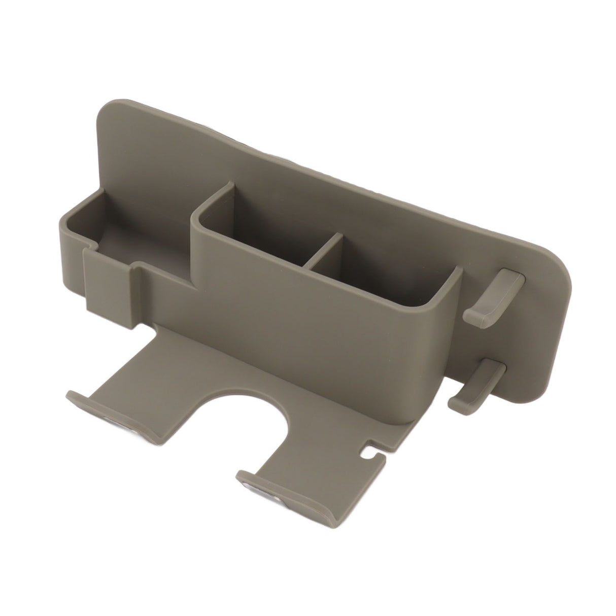 Wall Mounted Hair Dryer Holder Blow Dryer Holder Organizer Stand Bathroom Accessories Gray