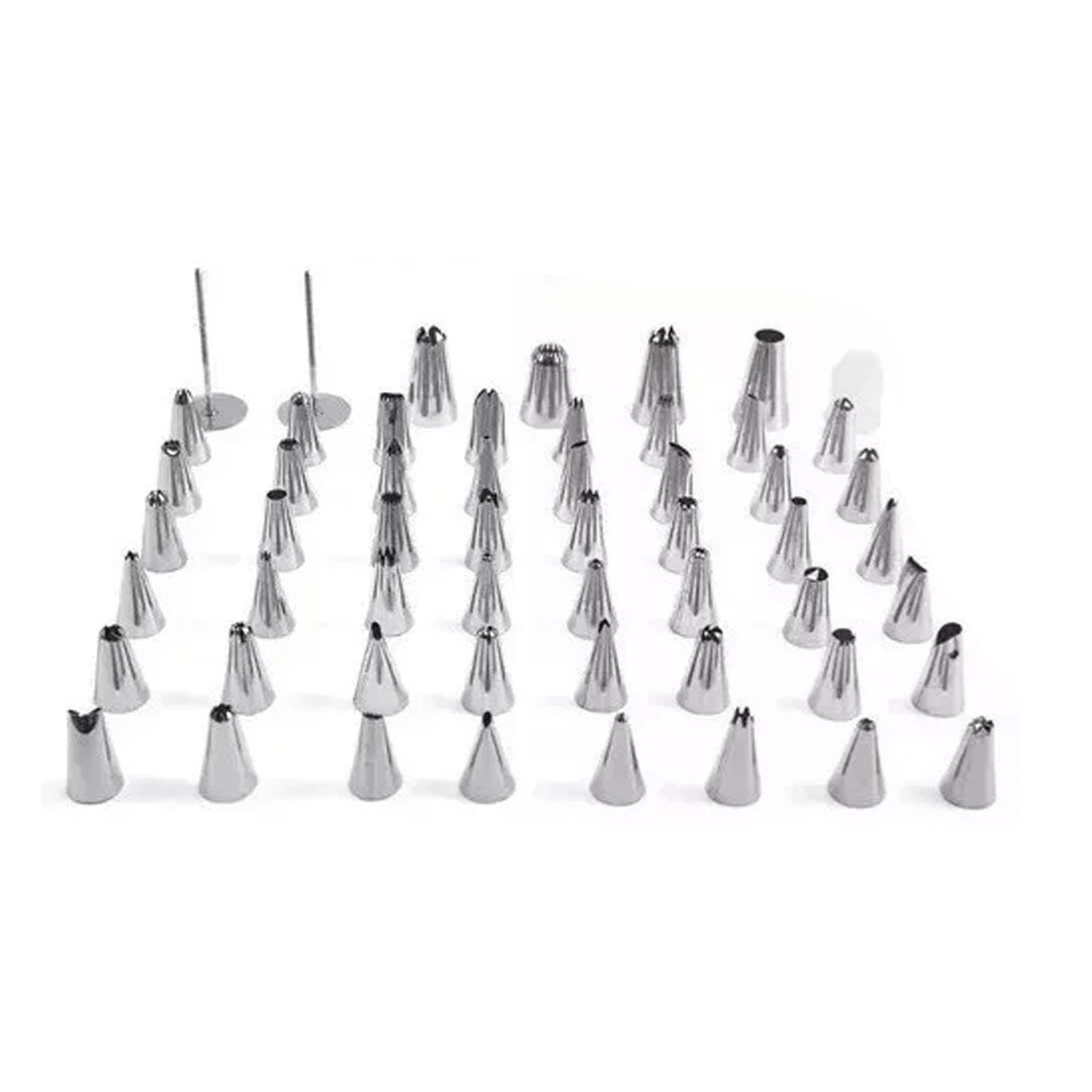 Piping Tips Stainless Steel Toxic Free Rust Proof Cake Decorating Nozzles for Home Baking