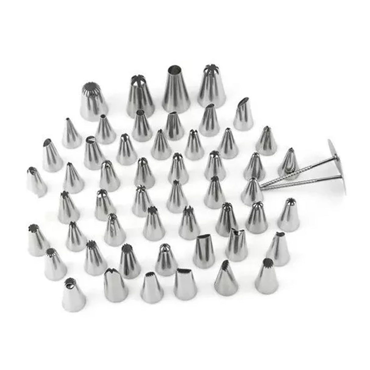 Piping Tips Stainless Steel Toxic Free Rust Proof Cake Decorating Nozzles for Home Baking