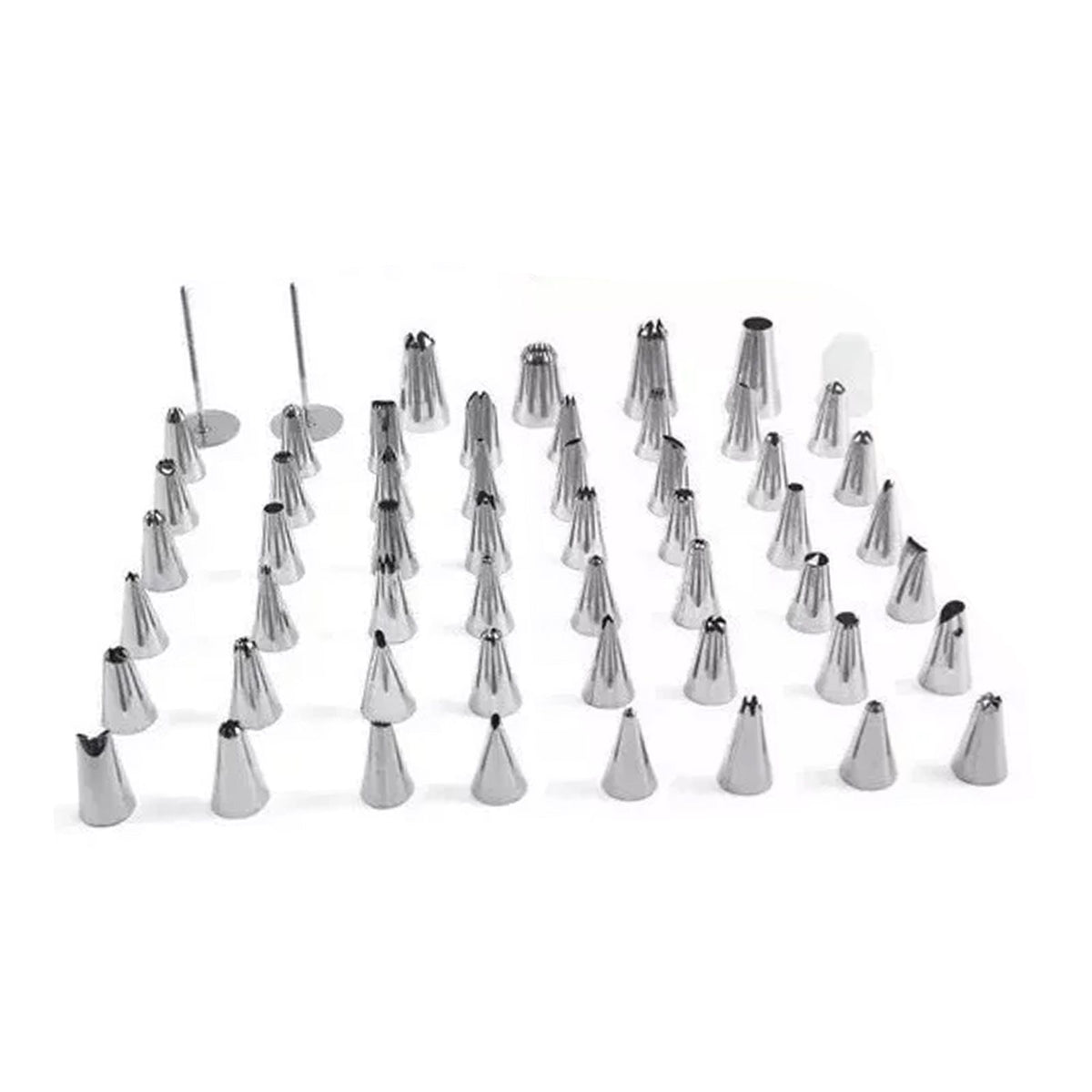 Piping Tips Stainless Steel Toxic Free Rust Proof Cake Decorating Nozzles for Home Baking