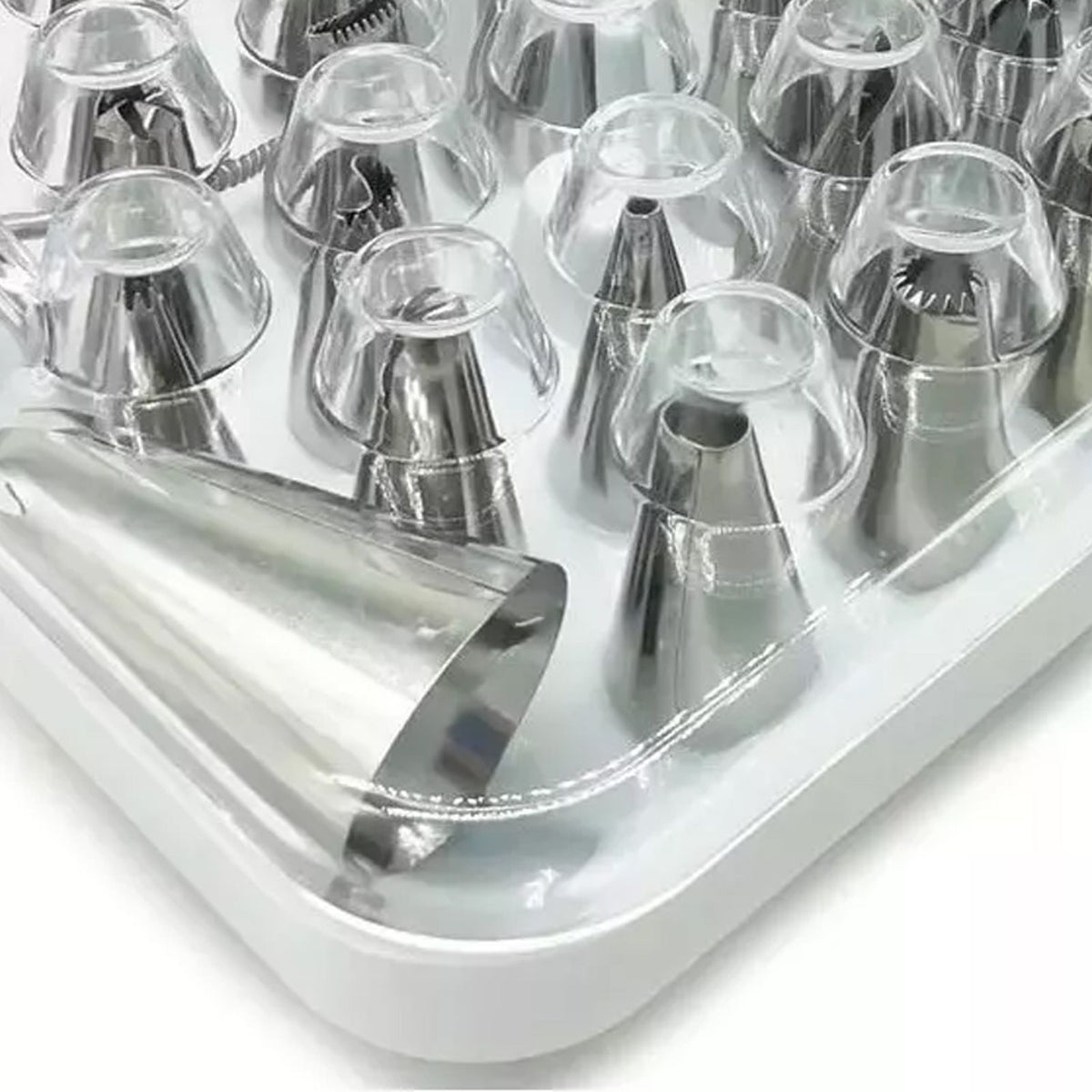 Piping Tips Stainless Steel Toxic Free Rust Proof Cake Decorating Nozzles for Home Baking