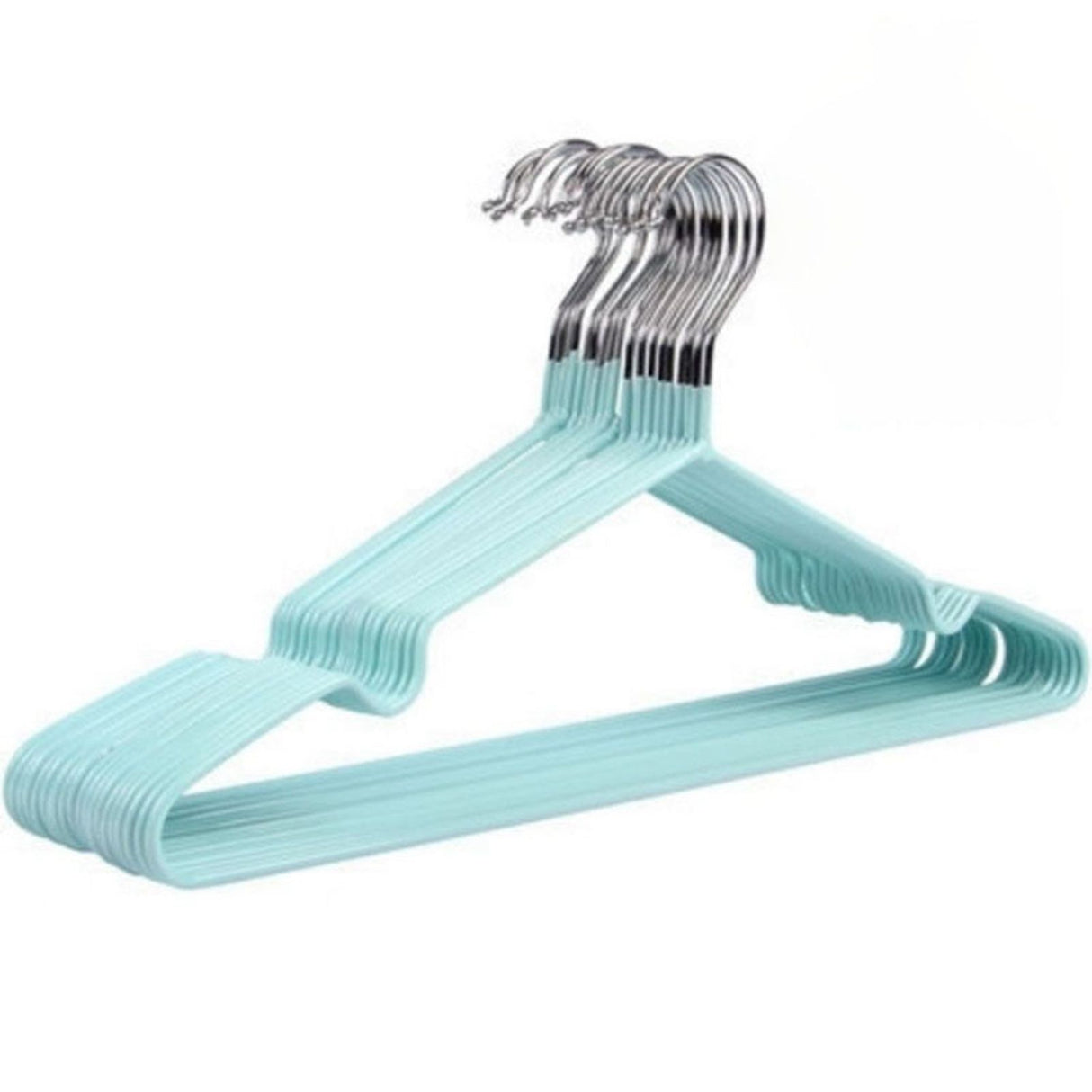 Clothes Hangers Prevent Slip Space Saving Heavy Duty Dry Wet Thick Clothes Hangers for Home Dormitory Green