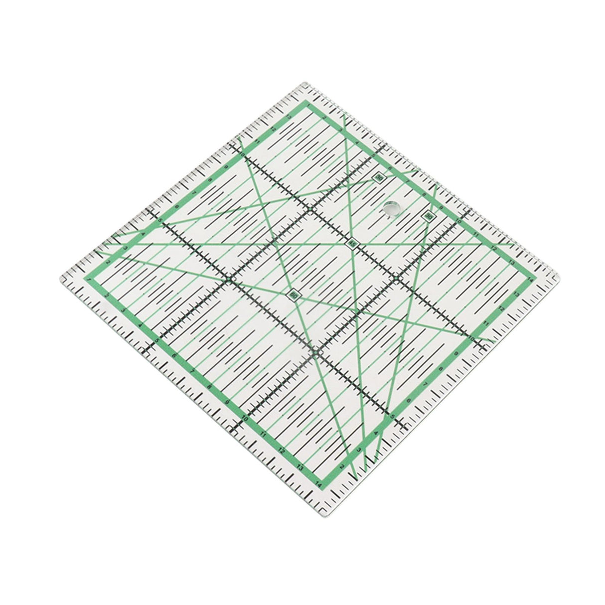 Quilting Ruler Transparent Acrylic DIY Grid Quilt Rulers with Precise Scale for Ironing Sewing Patchwork Measuring