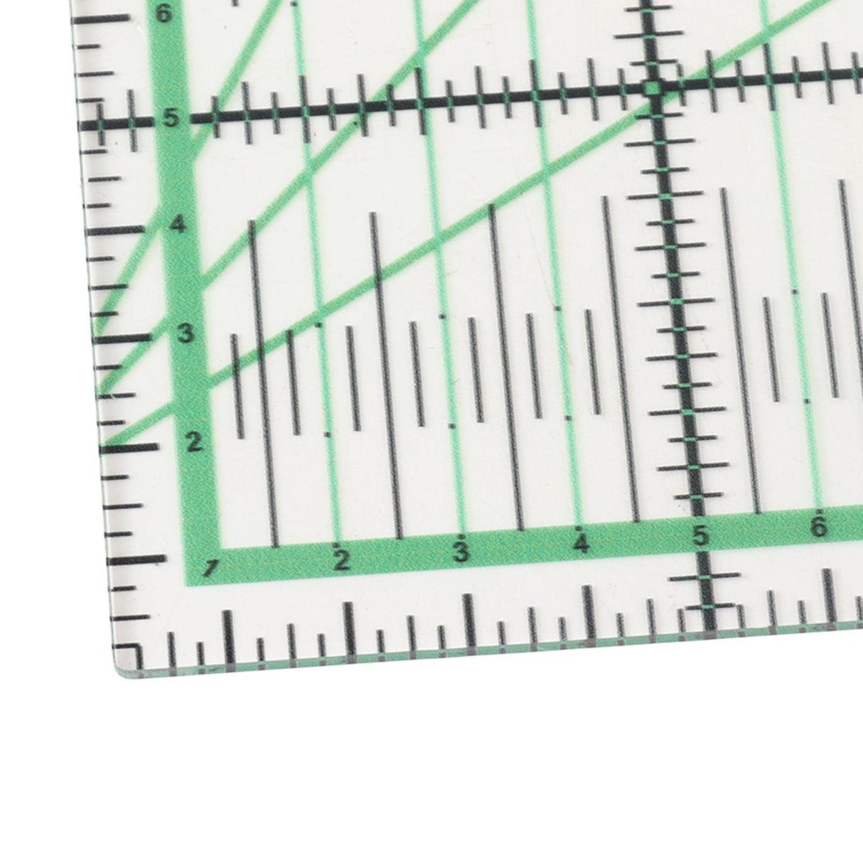 Quilting Ruler Transparent Acrylic DIY Grid Quilt Rulers with Precise Scale for Ironing Sewing Patchwork Measuring