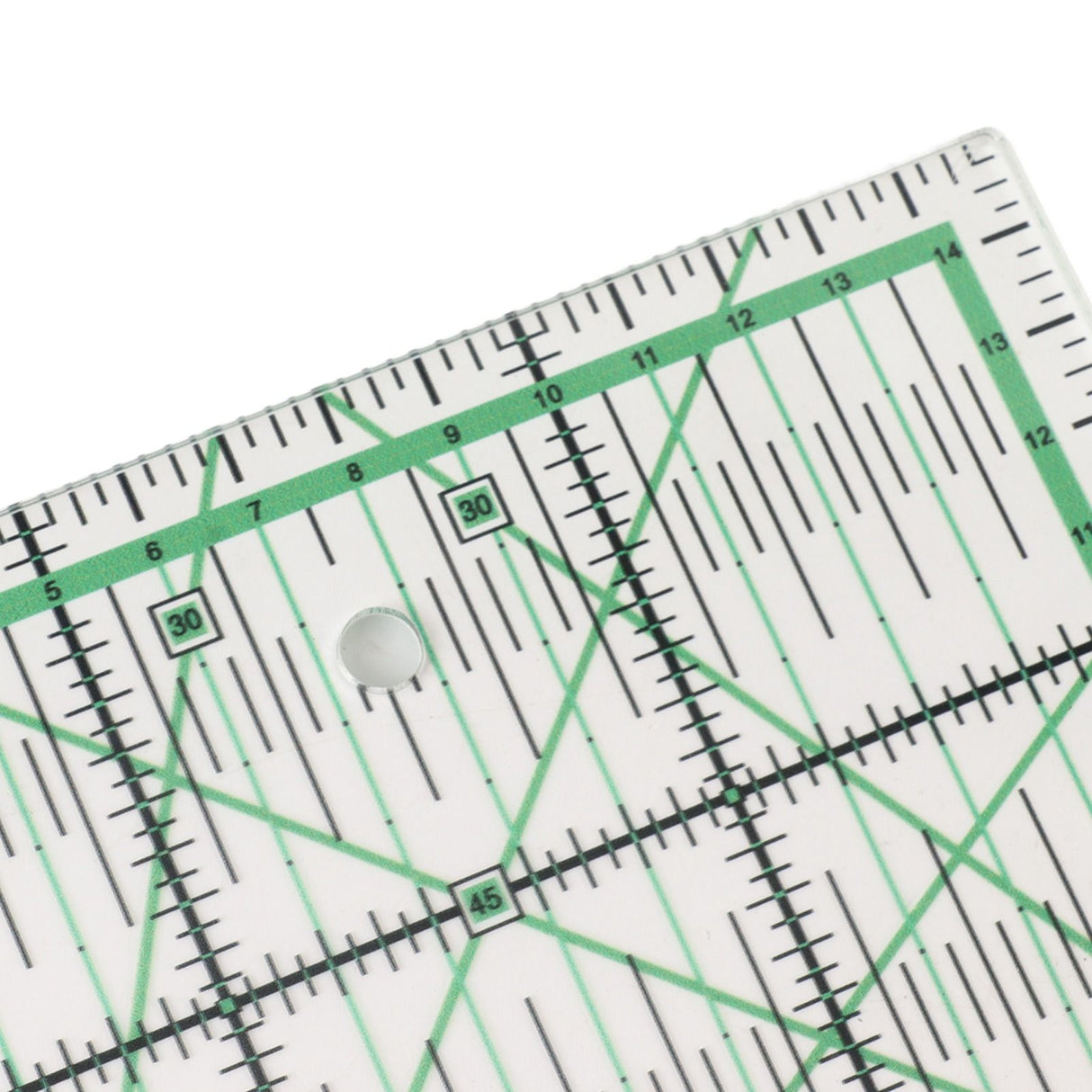 Quilting Ruler Transparent Acrylic DIY Grid Quilt Rulers with Precise Scale for Ironing Sewing Patchwork Measuring