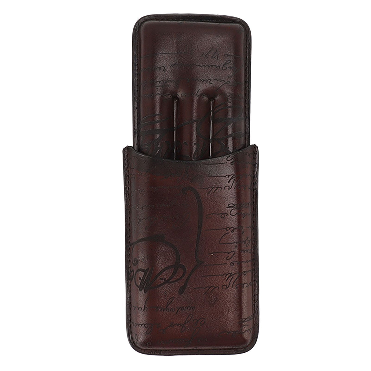 Leather Cigar Holder Travel Portable Soft Touch Elegant Breathable Cigar Case for Gift Giving
