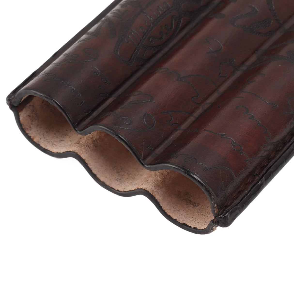 Leather Cigar Holder Travel Portable Soft Touch Elegant Breathable Cigar Case for Gift Giving