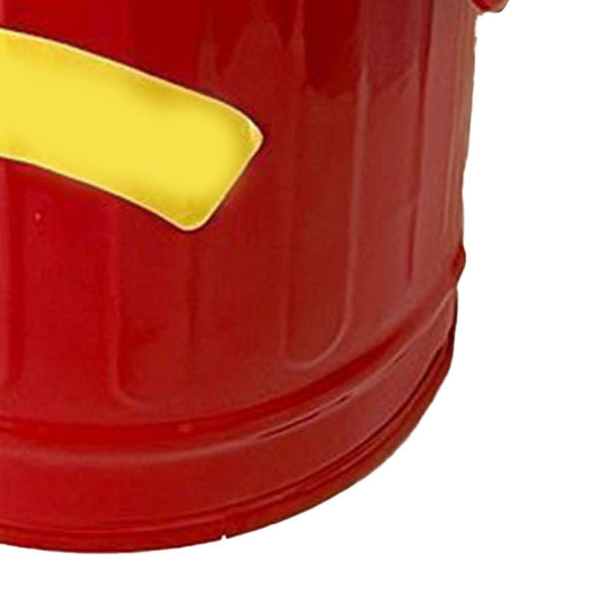 Pen Holder Metal Large Capacity Cute Practical Office Desk Pencil Holder for Study Classroom Red Free Size
