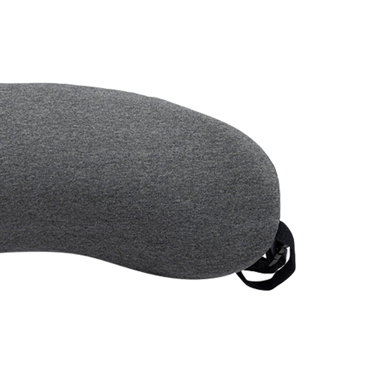 Lumbar Support Pillow Memory Foam Soft Good Resilience Reduce Pressure Ergonomic Back Waist Support Cushion Dark Gray 47x21x13cm/18.5x8.3x5.1in