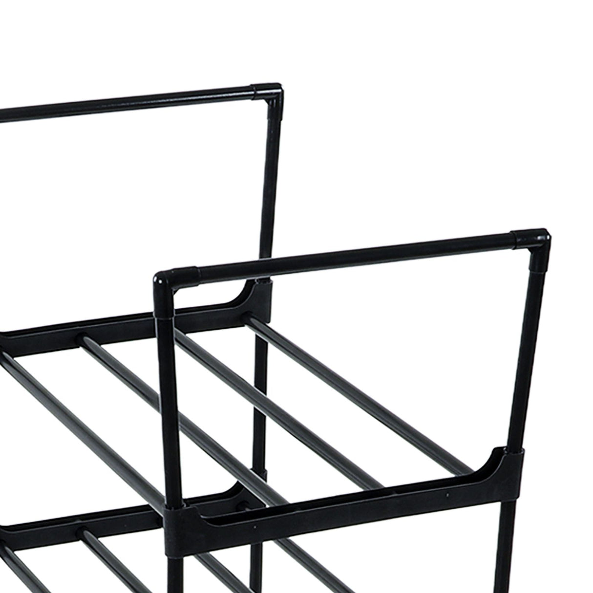Shoe Rack Multifunctional Multilayer Large Capacity Shoe Shelf for Closet Hallway Bedroom Entryway 1 Column 4 Layers