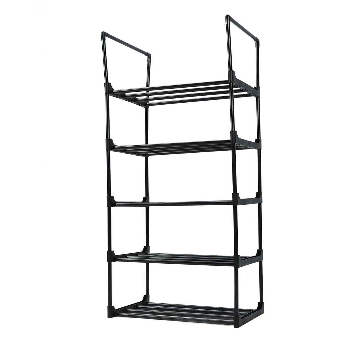 Shoe Rack Multifunctional Multilayer Large Capacity Shoe Shelf for Closet Hallway Bedroom Entryway 1 Column 5 Layers