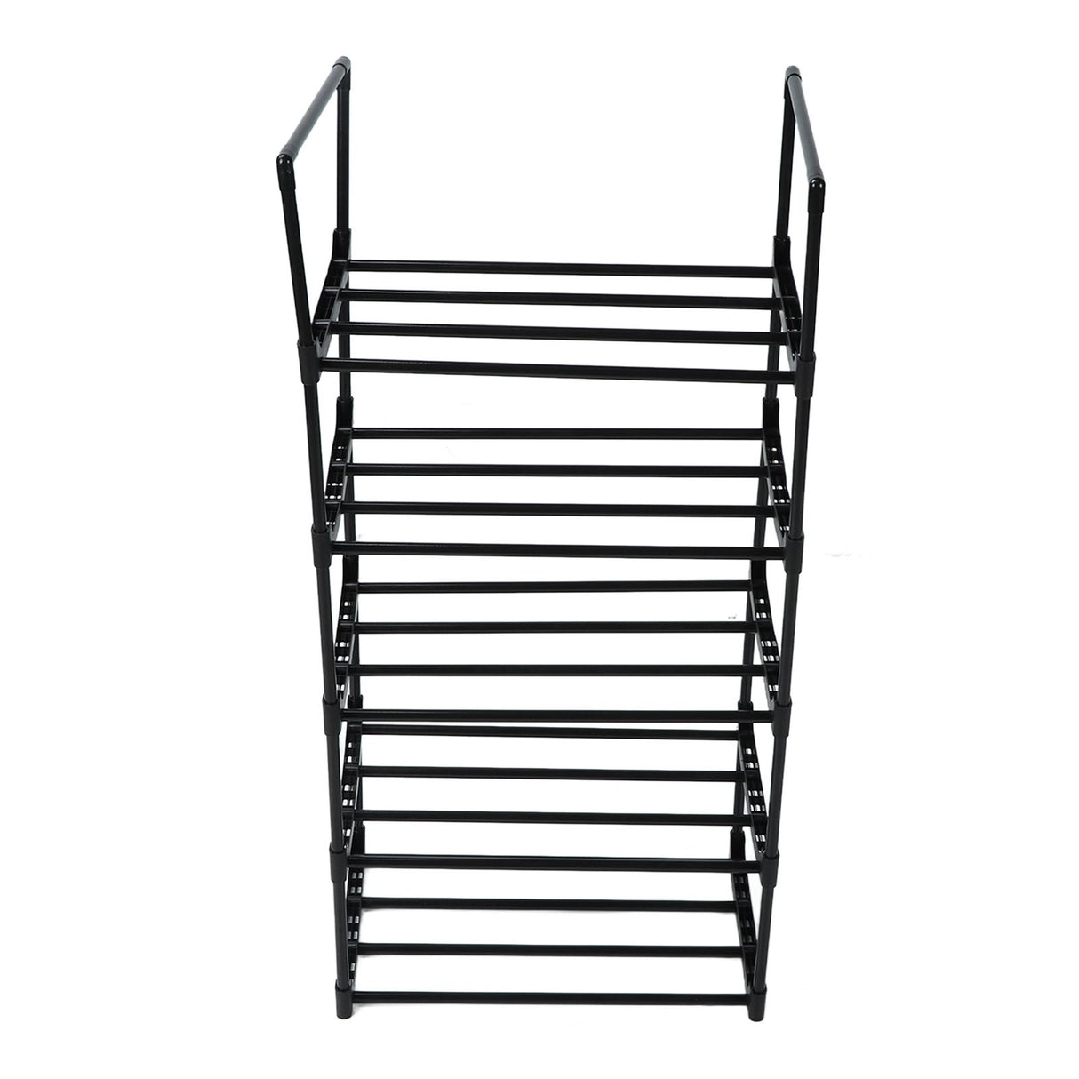 Shoe Rack Multifunctional Multilayer Large Capacity Shoe Shelf for Closet Hallway Bedroom Entryway 1 Column 5 Layers