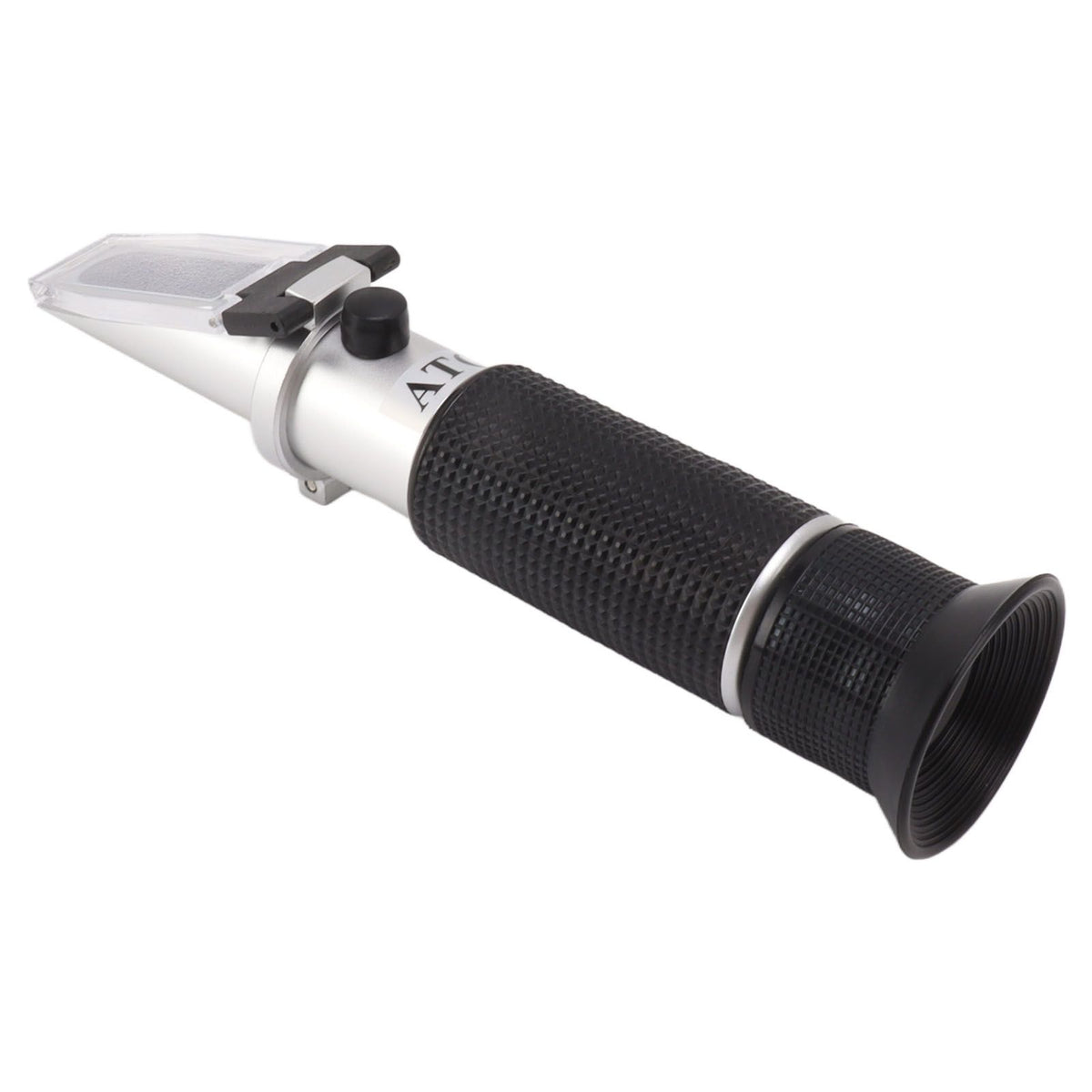 Handheld Refractometer 1.000 to 1.130 SG 0 to 32 Brix Sugar Alcohol Meter with Auto Temp Compensation for Beer Fruit