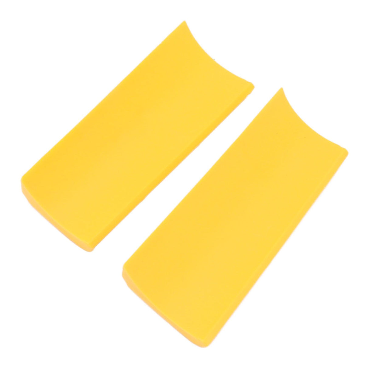 2pcs Snow Plow Shoe Accessories Shoe Ornaments Classic Shoe Ornaments Attachment for Indoor Outdoor Yellow