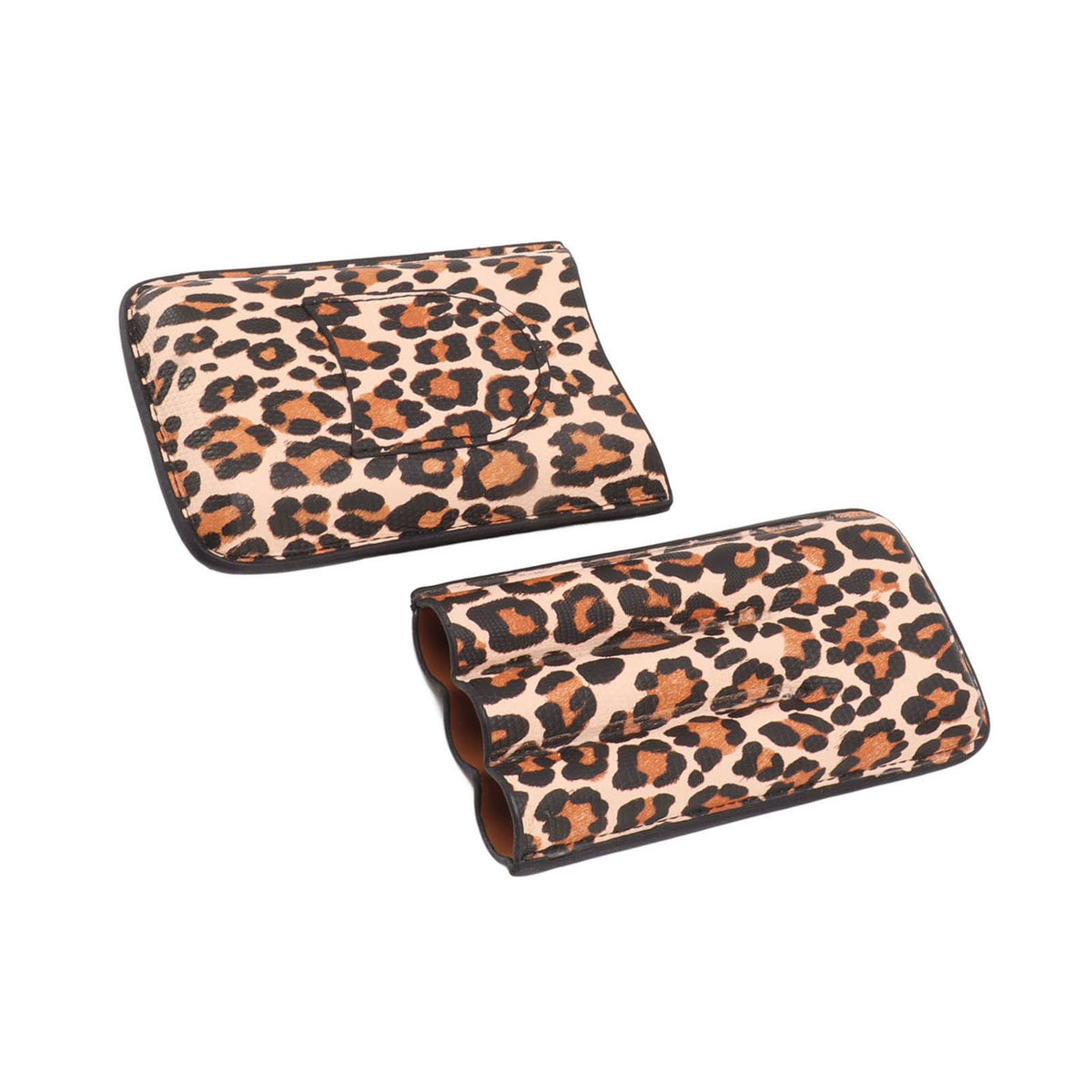 Cigar Case Portable Travel Humidor Case 3 Finger Cigar Carrying Case With Moisturize Function